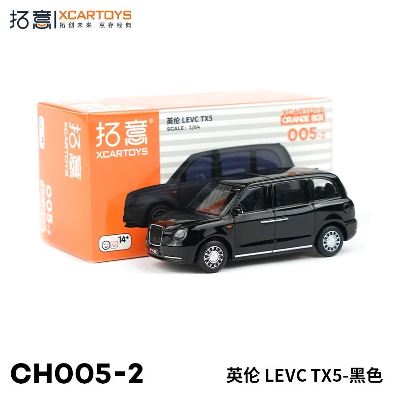 XCarToys 1:64 GEELY Black Diecast Model Car