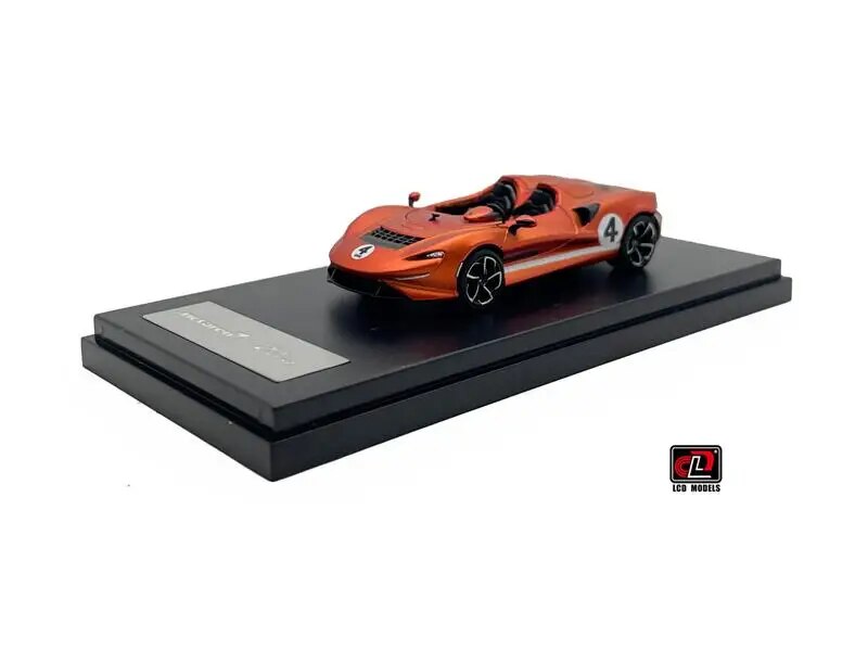 LCD 1:64 Elva Matte blue / Matte orange Model Car