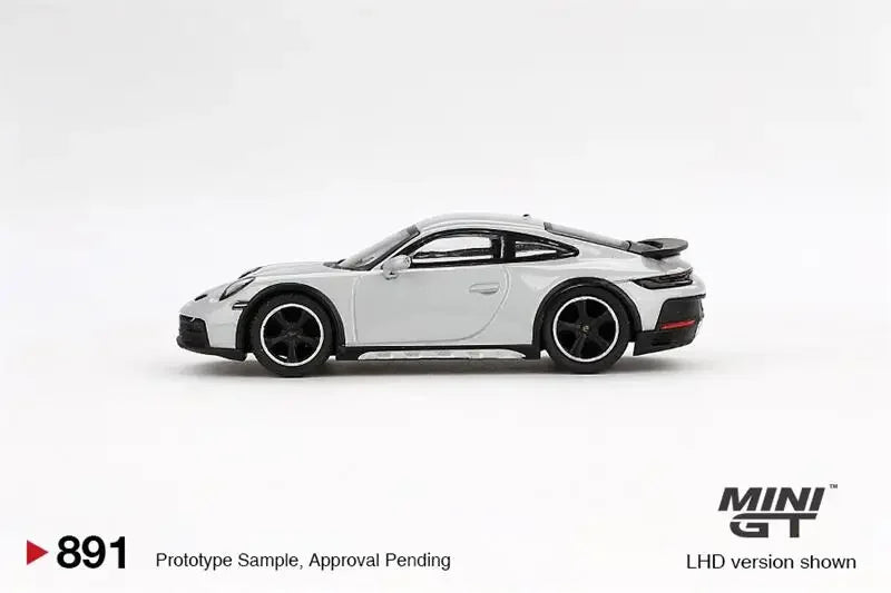 MINI GT #891 1:64 Dakar Ice Gray Metallic Die-Cast Car Model Collection Miniature