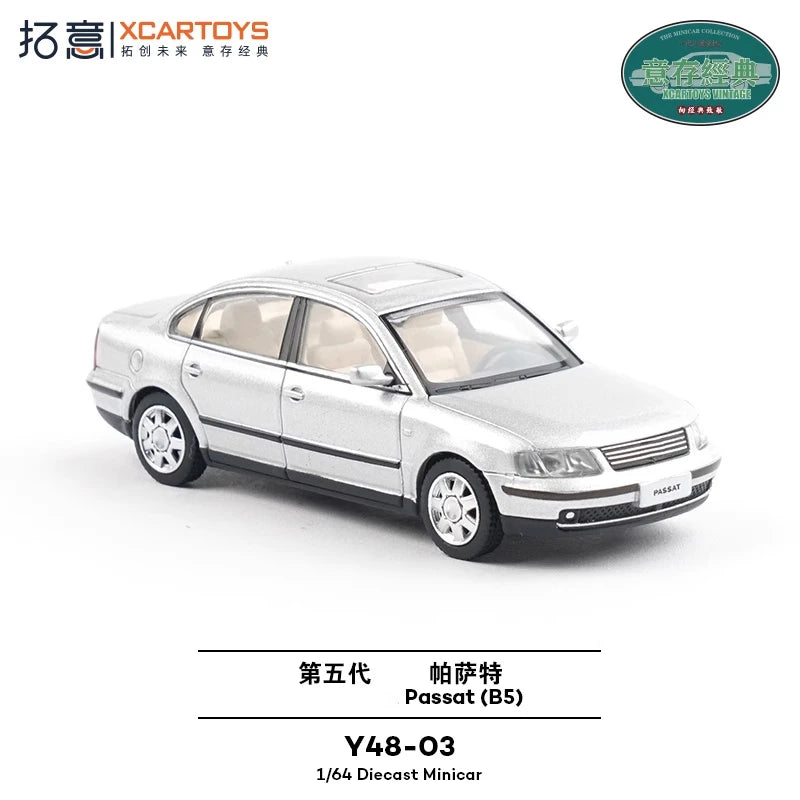 Xcartoys 1:64 Passat B5 silver Diecast Model Car