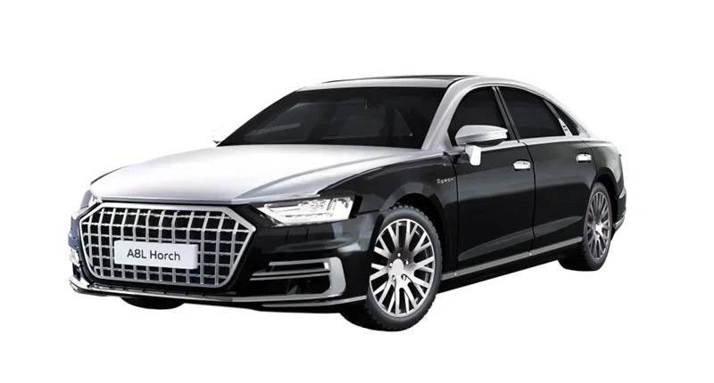 MASDI 1:64 A8L Hoshi's version 2021 Silver Black Diecast Model Car