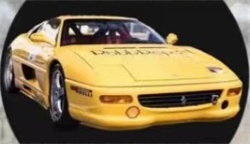 Classic Lover CL 1:64 F355 Challenge Red / yellow limited499 Diecast Model Car