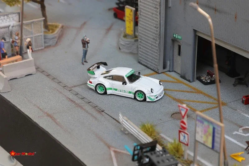 Star Model 1:64 RauhWelt RWB 964 GT limited399 Die-Cast Car Model Collection Miniature