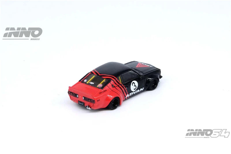 INNO 1:64 LBWK RX3 SAVANNA ADVAN LIVERY Diecast Model Car