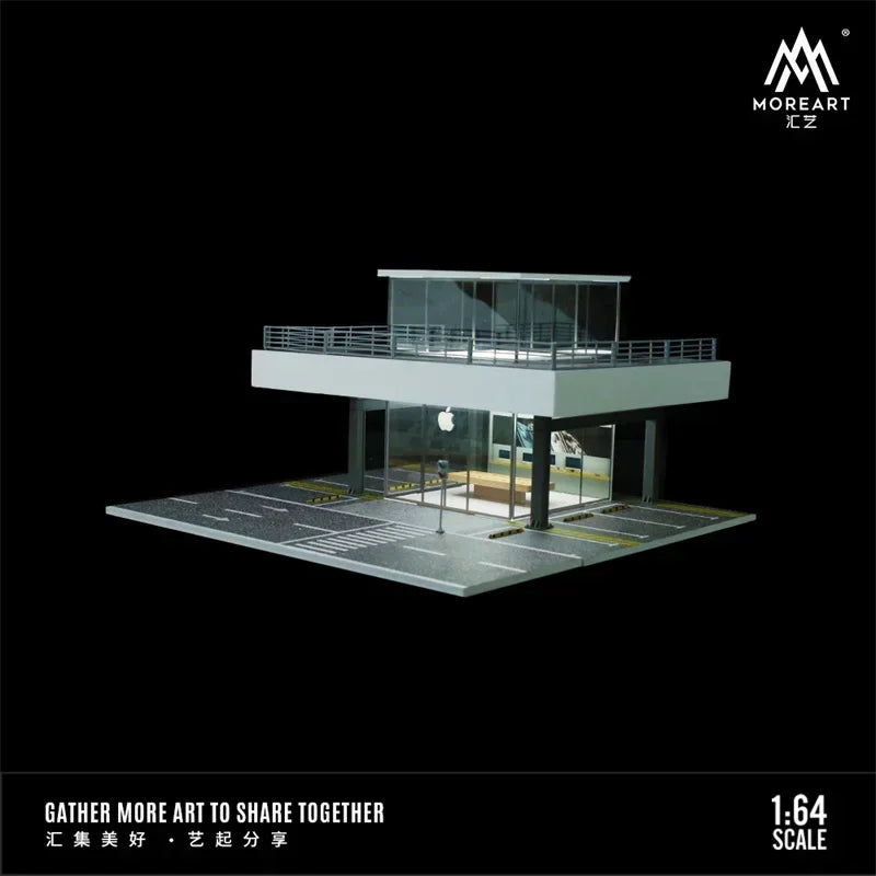 **Pre-Order** MoreArt 1:64 APPLE STORE SCENE MODEL Diorama