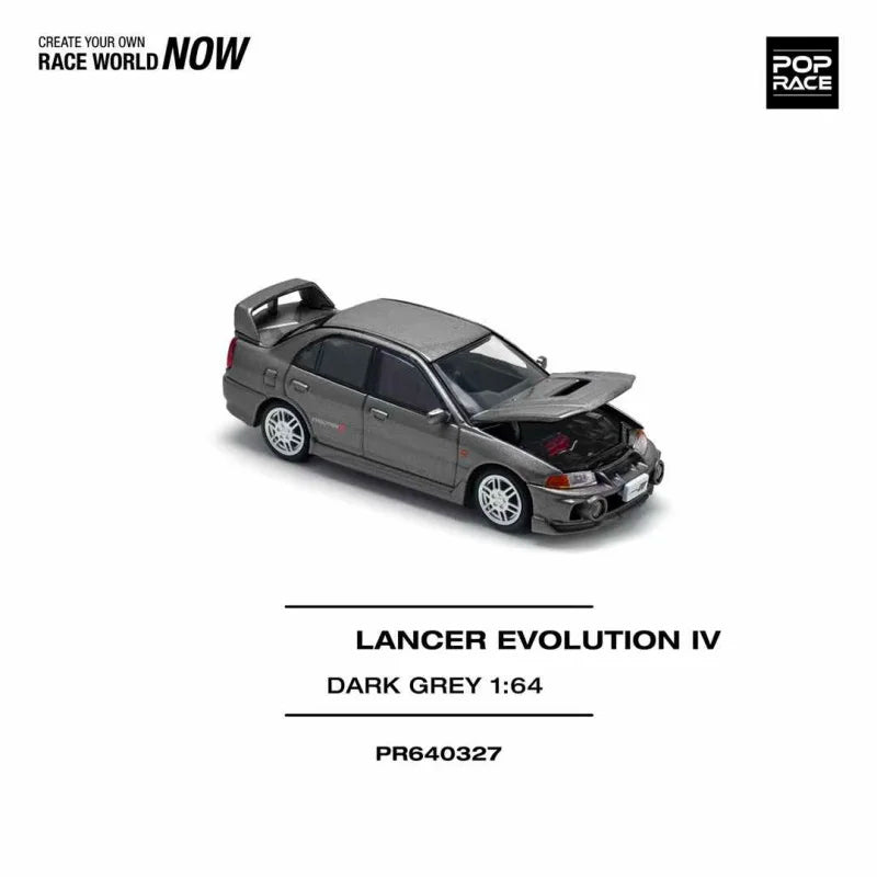 POP RACE 1:64 PANDEM SILVIA S13 / LANCER EVOLUTION IV / RX7 Diecast Model Car