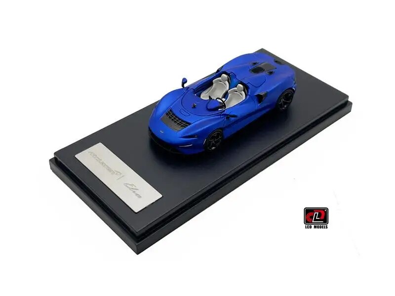 LCD 1:64 Elva Matte blue / Matte orange Model Car