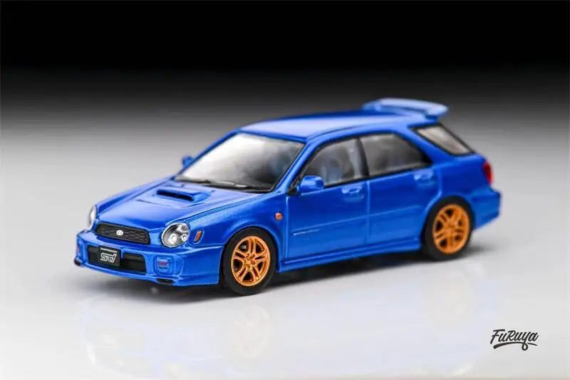Furuya 1:64 Impreza WRX STi Sedan Mk2 GD / GG Bugeye / Blobeye limited999 Diecast Model Car
