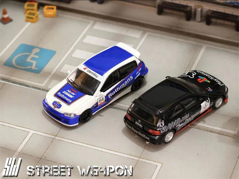 SW 1:64 Spoon EG6 limited499 Diecast Model Car