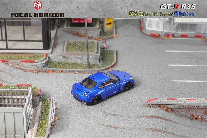 Focal Horizon FH 1:64 GT-R R35 Limited999 Diecast Model Car