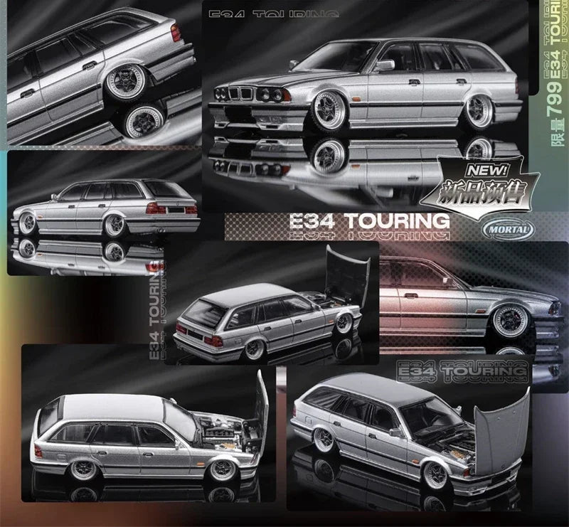 Mortal 1:64 E34 TOURING Limited799 Diecast Model Car