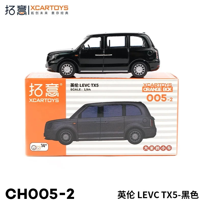 XCarToys 1:64 GEELY Black Diecast Model Car