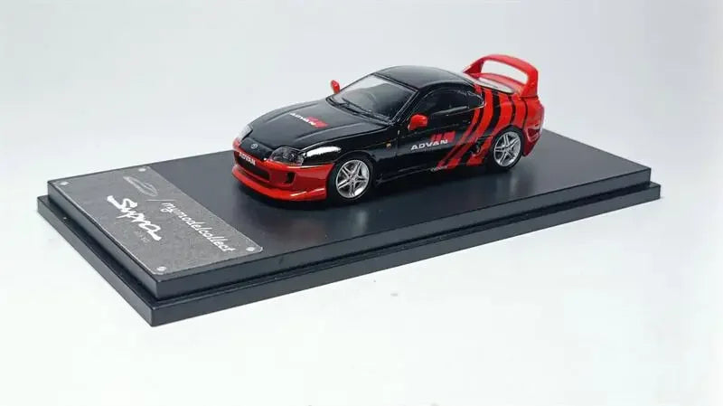 Model Collect MC 1:64 Supra RZ Mk4 A80 (JZA80) Bomex V1 Advan / White limited300 Diecast Model Car