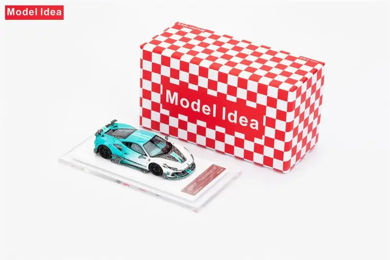 **Pre sale**Model Idea 1:64 GT-R R35 Top Secret / Mines / LB LB-WORK LP700-4 /F8 Tributo Mansory F8XX Resin Model Car