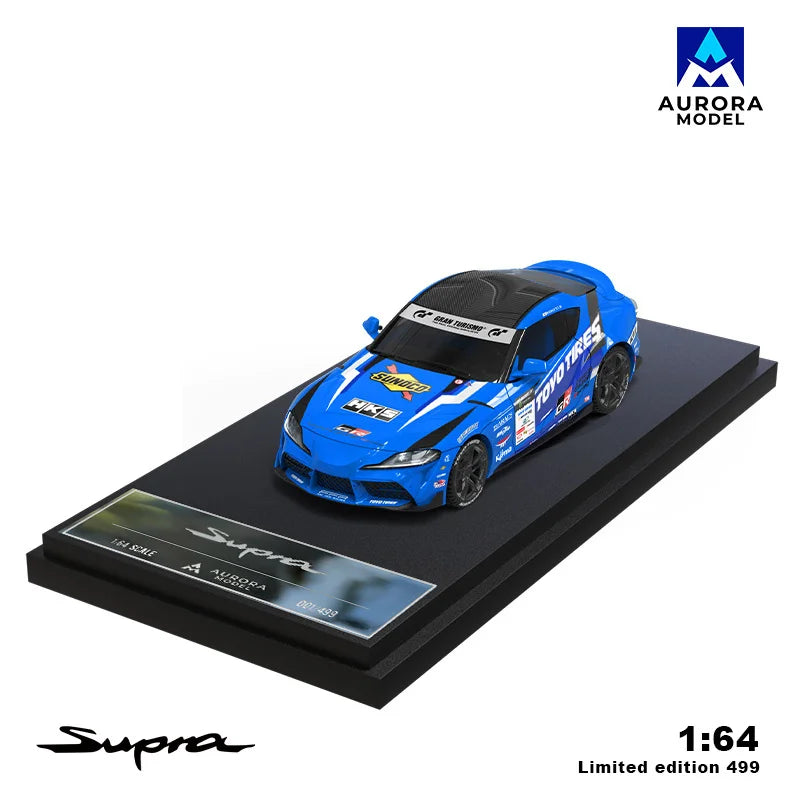 Aurora Model 1:64 Supra A90 Die-Cast Car Model Collection Miniature