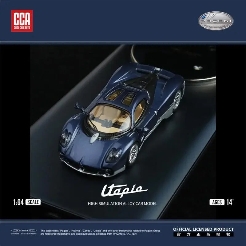 ModernDream x CCA 1:64 Pagani Utopia Diecast Model Car