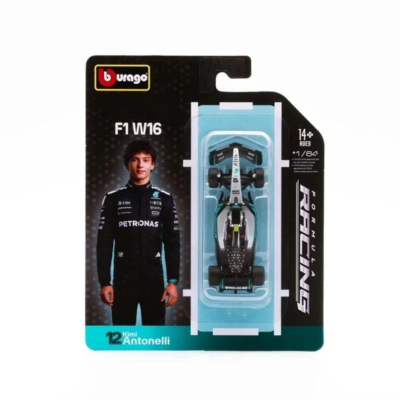 Bburago 1:64 2025 F1 SF-25 RB21 MCL39 W16E Australian / Bahrain GP Diecast Model Car