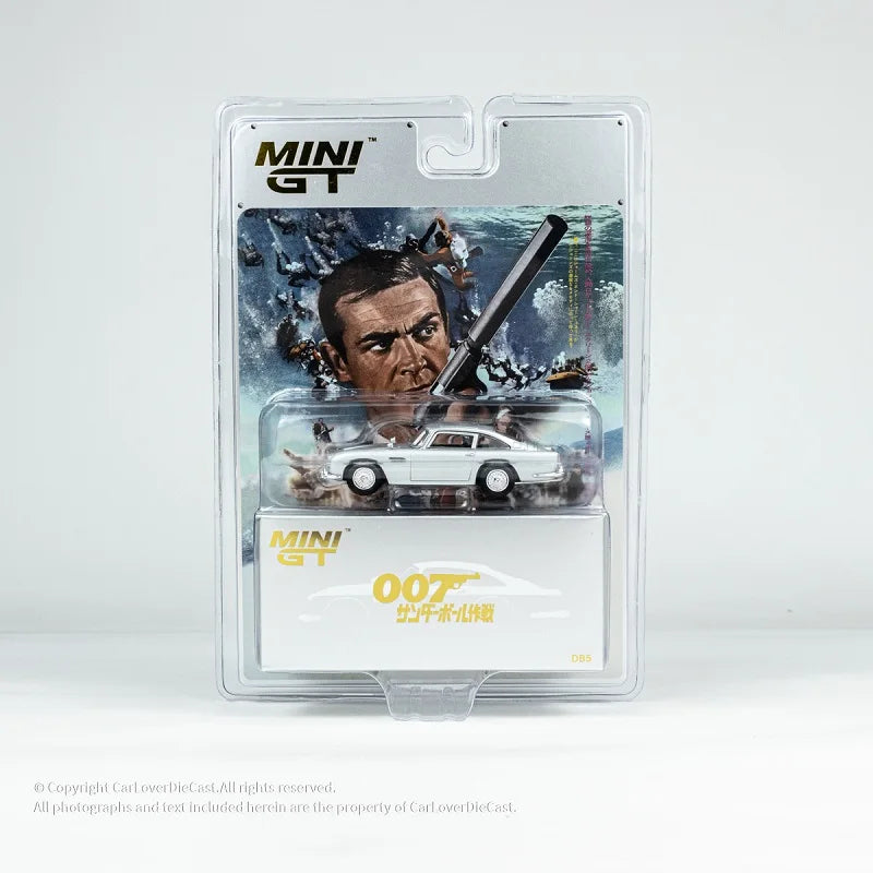 MINI GT 1:64 DB5 007 Goldfinger Thunderball RHD Diecast Model Car
