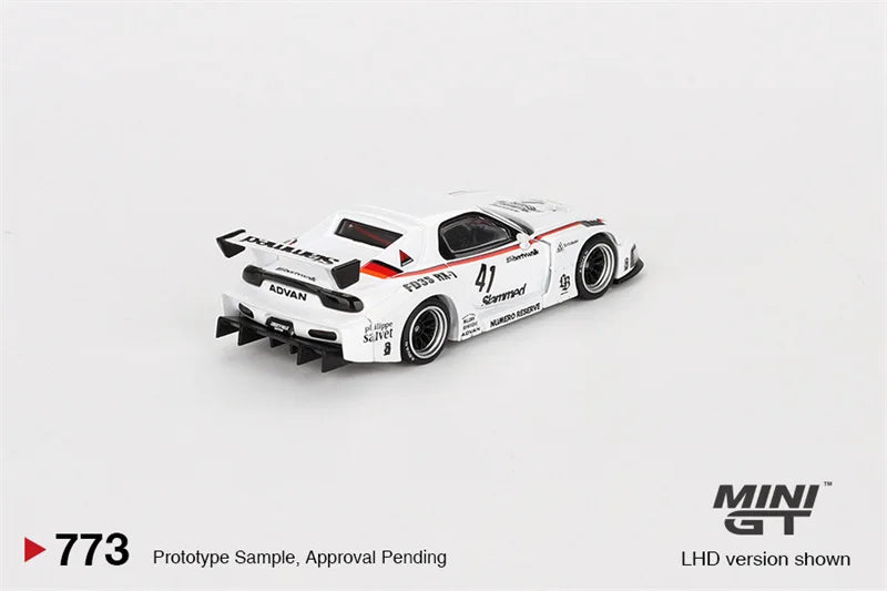 Blister box - MINI GT 1:64 RX-7 LB-Super Silhouette #41 Numero Reserve LHD Diecast Model Car