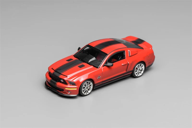 GreenLight × Motorhelix 1:64 GT500 Mustang Shelby Die-Cast Car Model Miniature Gifts