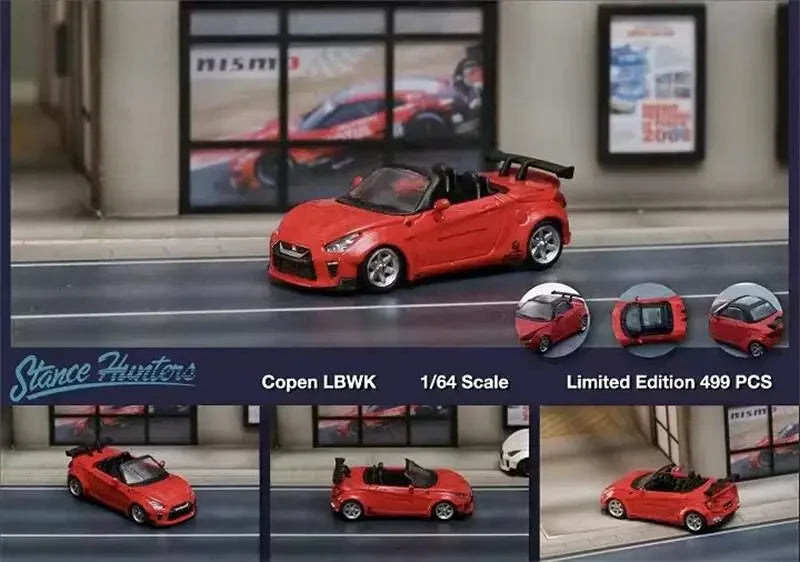 Stance Hunters 1:64 LBWK Daihatsu Copen GT-K Diecast Model Car