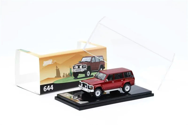 Shadow Pro 1:64 Patrol (Y60) SUV Wine Red Limited700 Diecast Model Car