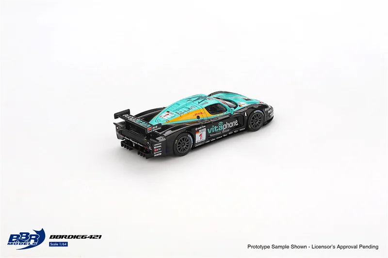 PreSale BBR 1:64 MC12 Competizione #1 Vitaphone Racing 2008 Sap 24 Hr Collection Miniature DieCast Model Car