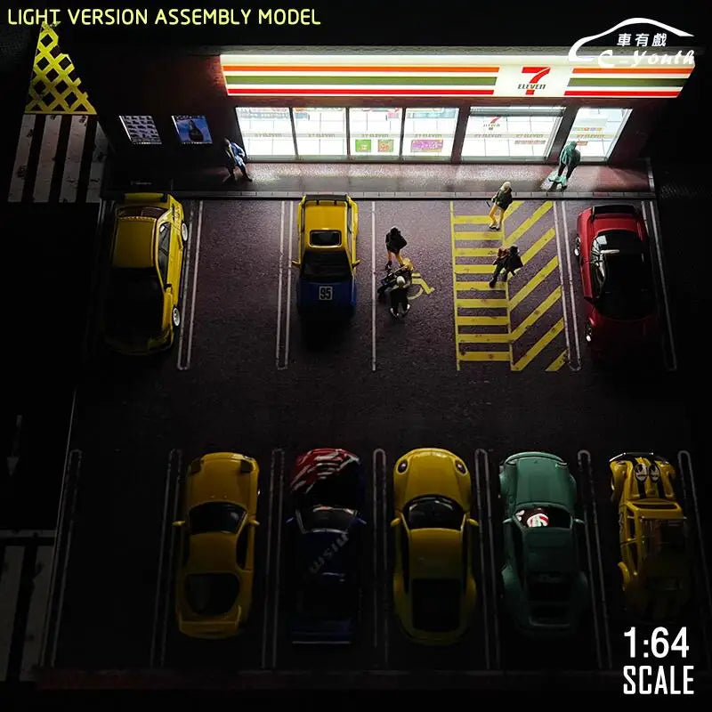 C-Youth 1:64 Led Light Diorama 711 assembly model