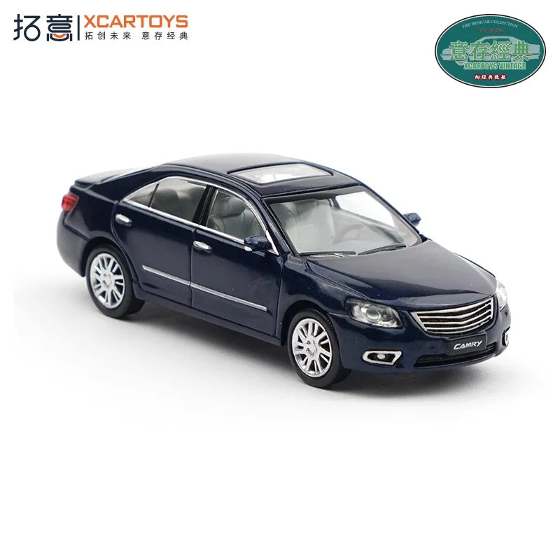 XCartoys 1:64 Camry dark blue Diecast Model Car