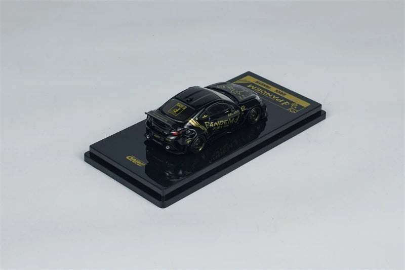 INNO 1:64 GR86 "PANDEM" 2025 HEC Black Diecast Model Car