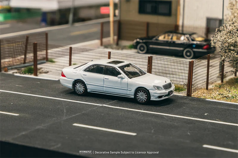 Tarmac Works 1:64 S-Class Wald Alabaster White Diecast Model Car