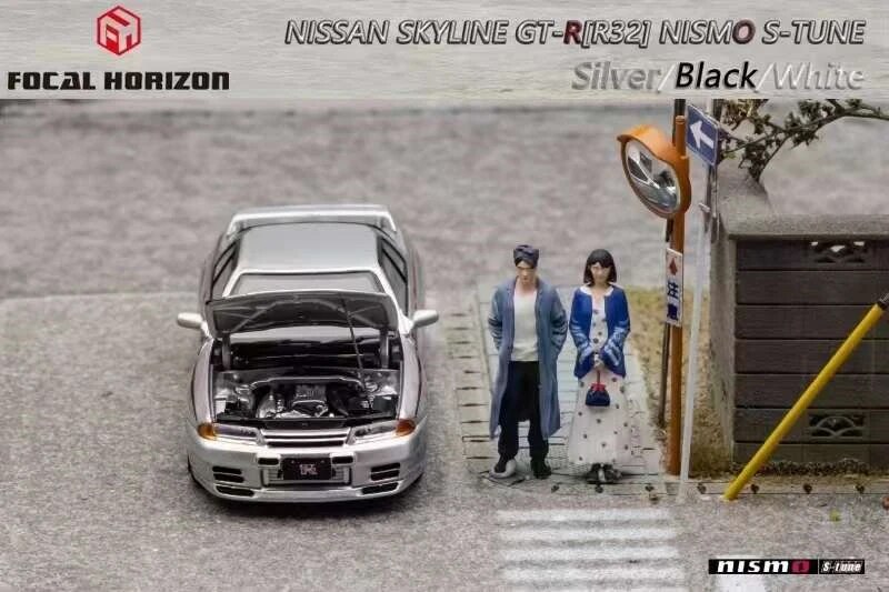 **Pre-Order** Focal Horizon FH 1:64 Skyline GT-R32 Nismo S-Tune Livery limited699 Diecast Model Car
