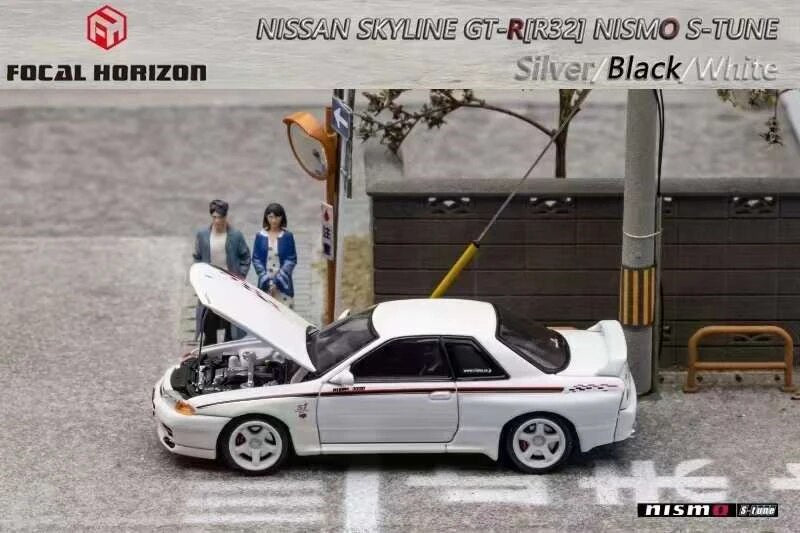 **Pre-Order** Focal Horizon FH 1:64 Skyline GT-R32 Nismo S-Tune Livery limited699 Diecast Model Car