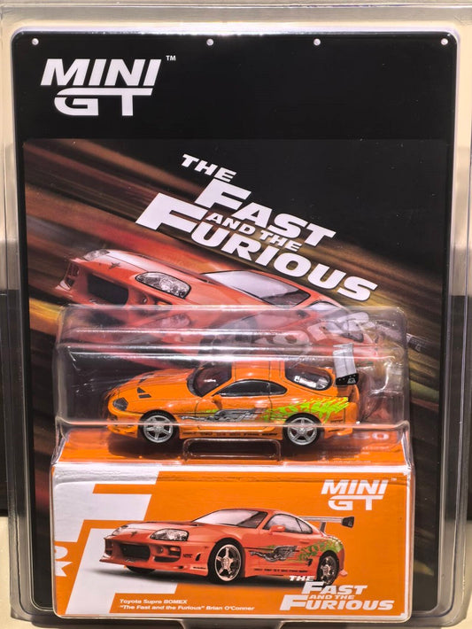 [PreSale]  MINI GT 1:64 Toyota Supra BOMEX The Fast and the Furious Brian O'Conner LHD MGT01250 Diecast Model Car