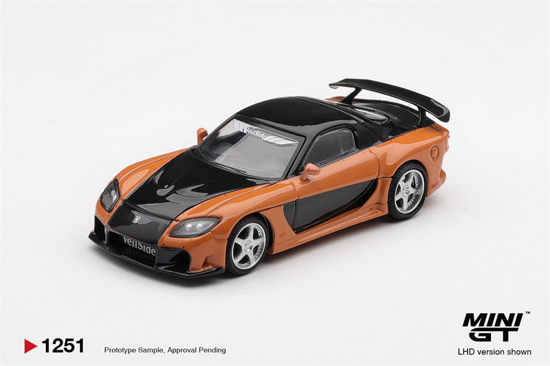 [PreSale]  Mini GT 1:64 Mazda RX-7 VeilSide Fortune The Fast and the Furious Tokyo Drift Han Seoul-Oh LHD MGT01251 Diecast Model Car