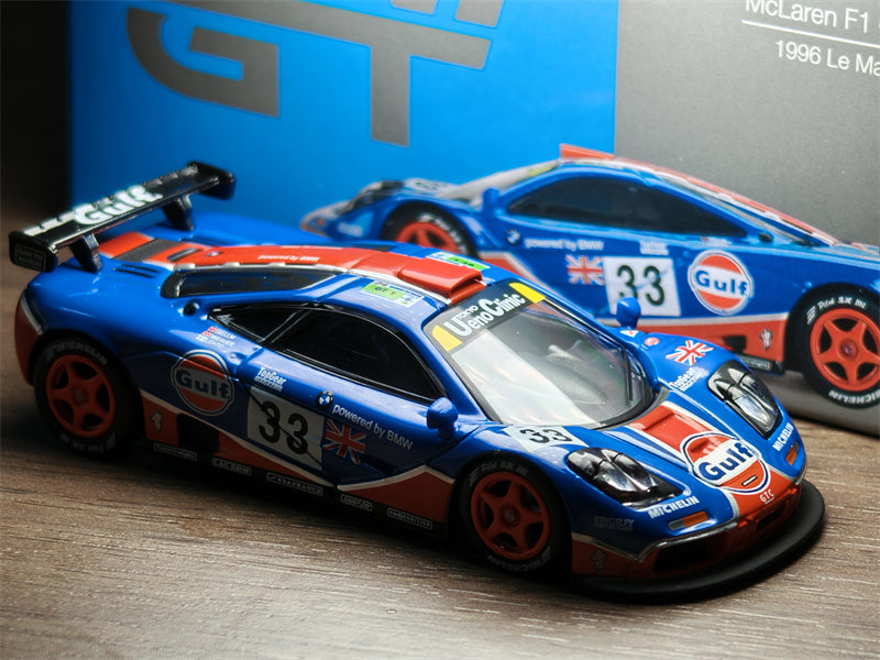 MINI GT 1:64 McLaren F1 GTR #33 1996 Le Mans 24Hr LHD Diecast Model Car