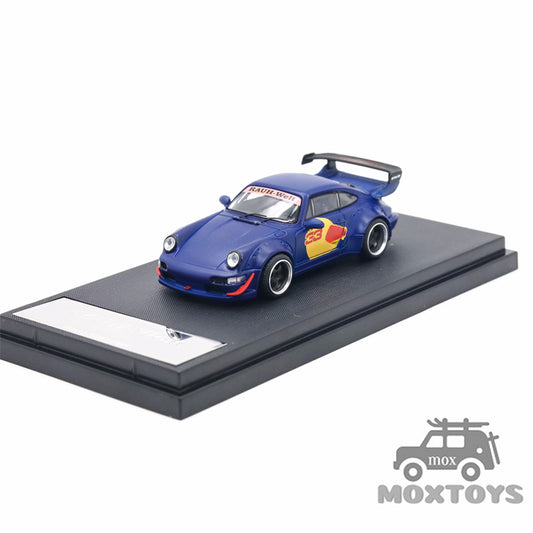 Mini Station 1:64 RWB 964 RB33 Diecast Model Car