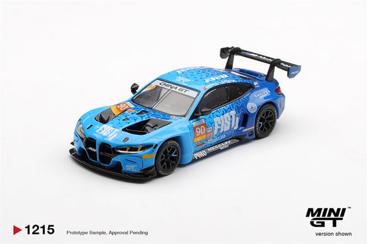 PreSale #1215 MINI GT 1:64 M4 GT3 EVO #90 FIST Team AAI 2025 China GT LHD Die-Cast Car Model Collection Miniature