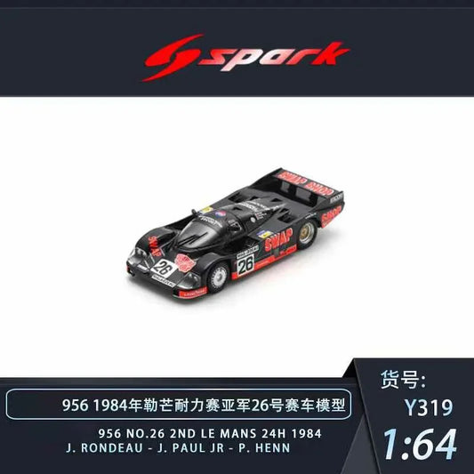 Sparky 1:64 No.26 / No.9 Le Mans 24H 1984 Diecast Model Car