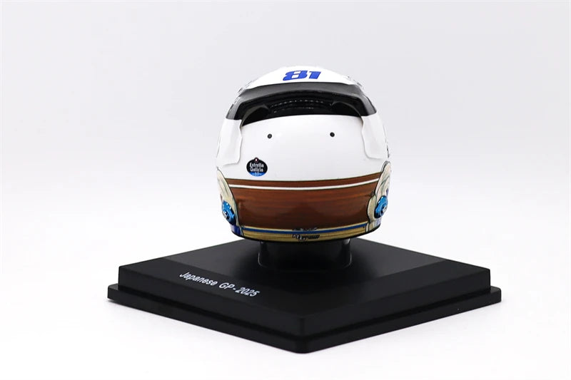 Spark 1:5 Oscar Piastri Japanese GP 2025 helmet Model Miniature Gifts