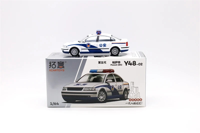 XCartoys 1:64 Passat gen5 - Public Security Diecast Model Car