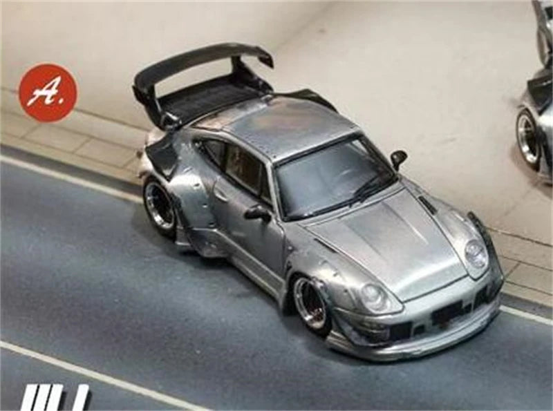 SW 1:64 RWB 993 RAW Varnish version limited499 Diecast Model Car