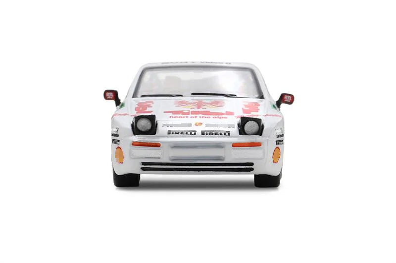 Spark x Tiny 1:64 944 Turbo Cup Combo - Turbo Cup #2 & Adler Von Tirol (Upright headlights) Diecast Model Car