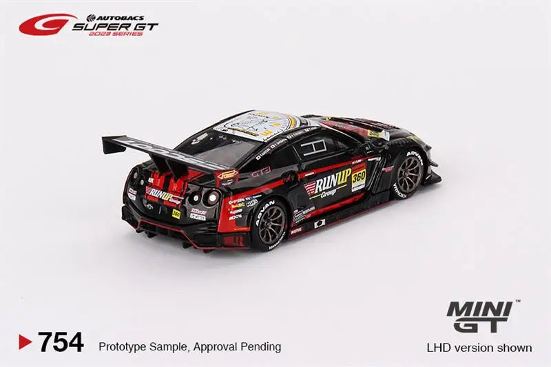 MINI GT 1:64 GT-R NISMO GT3 #360 "RUNUP RIVAUX GT-R" LHD Diecast Model Car