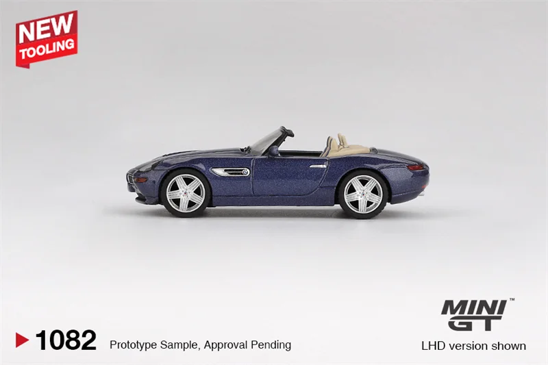 MINI GT 1:64 Z8 Alpina Alpine Blue Diecast Model Car