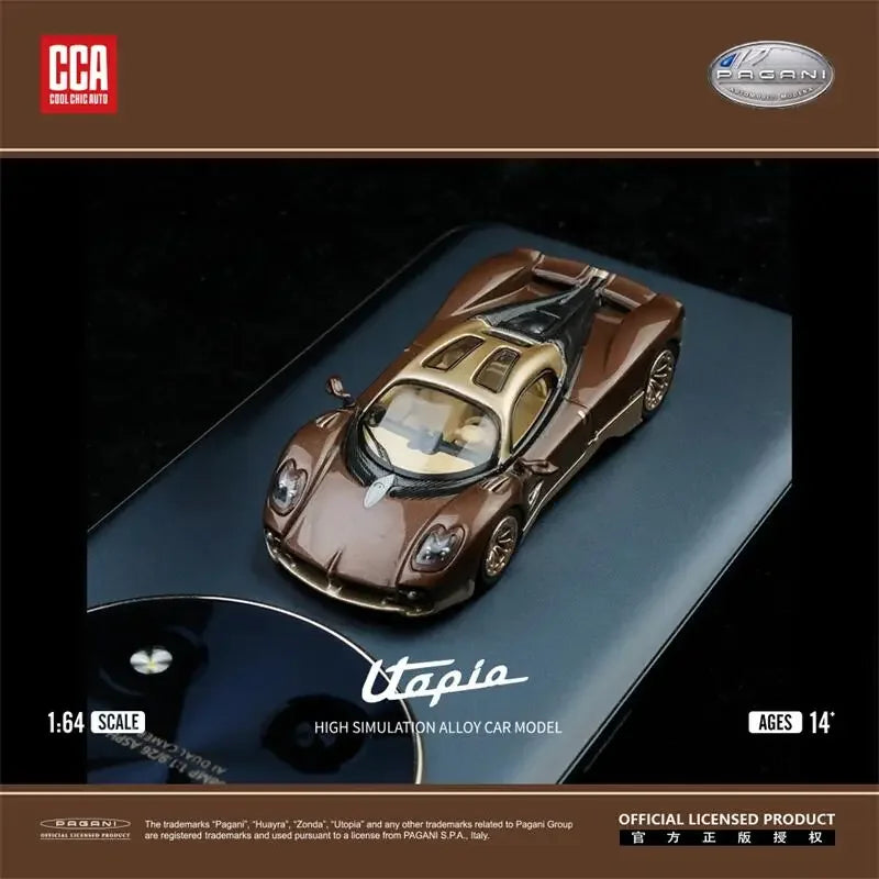 ModernDream x CCA 1:64 Pagani Utopia Diecast Model Car