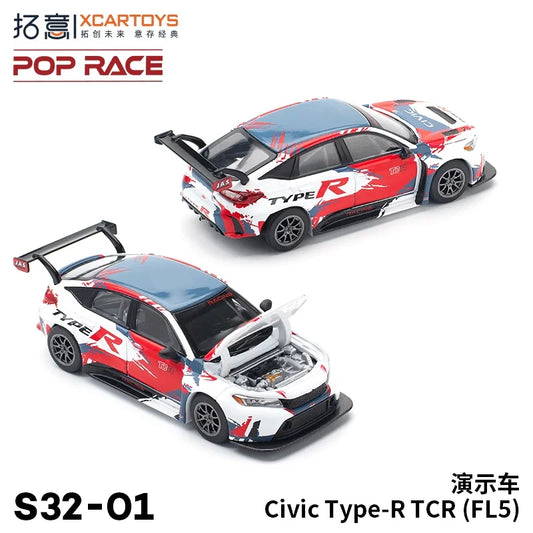 **Pre-Order** Xcartoys 1:64 type R TCR Diecast Model Car