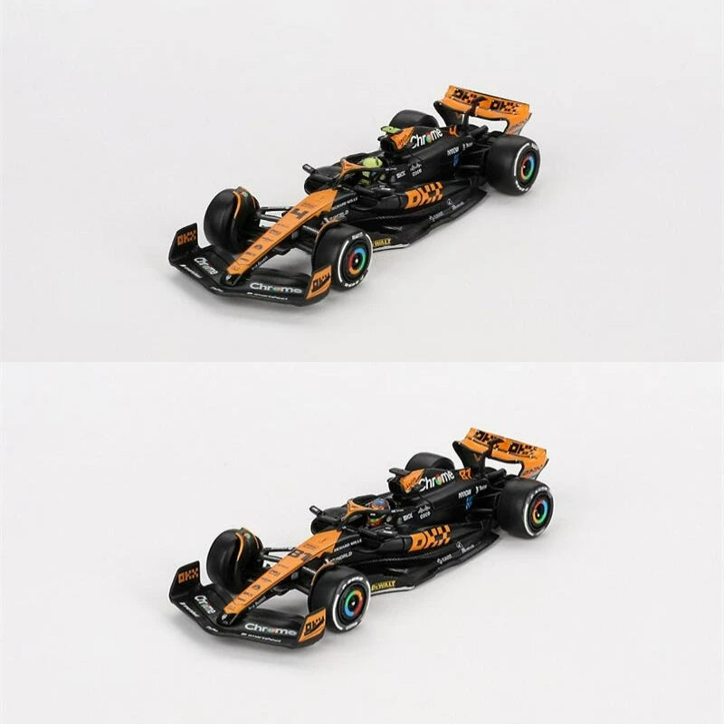 **Pre-Order** MINI GT 1:64 MCL60 #4 Lando Norris / #81 Oscar Piastri 2023 F1 LHD Diecast Model Car