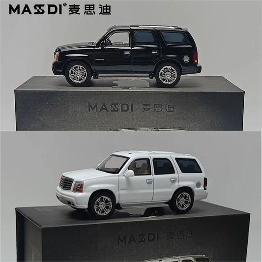 MASDI 1:64 2005 Escalade White / Black Die-Cast Car Model Collection Miniature
