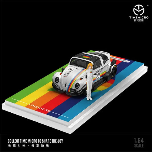 Time Micro 1:64 White / Black Limited999 Diecast Model Car